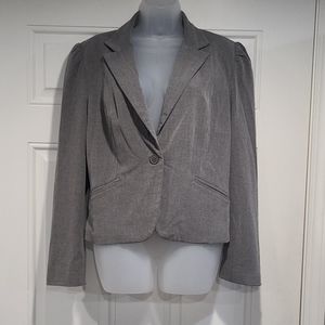 BLAZER: Grey Old Navy Puffed Sleeved Blazer / Coat